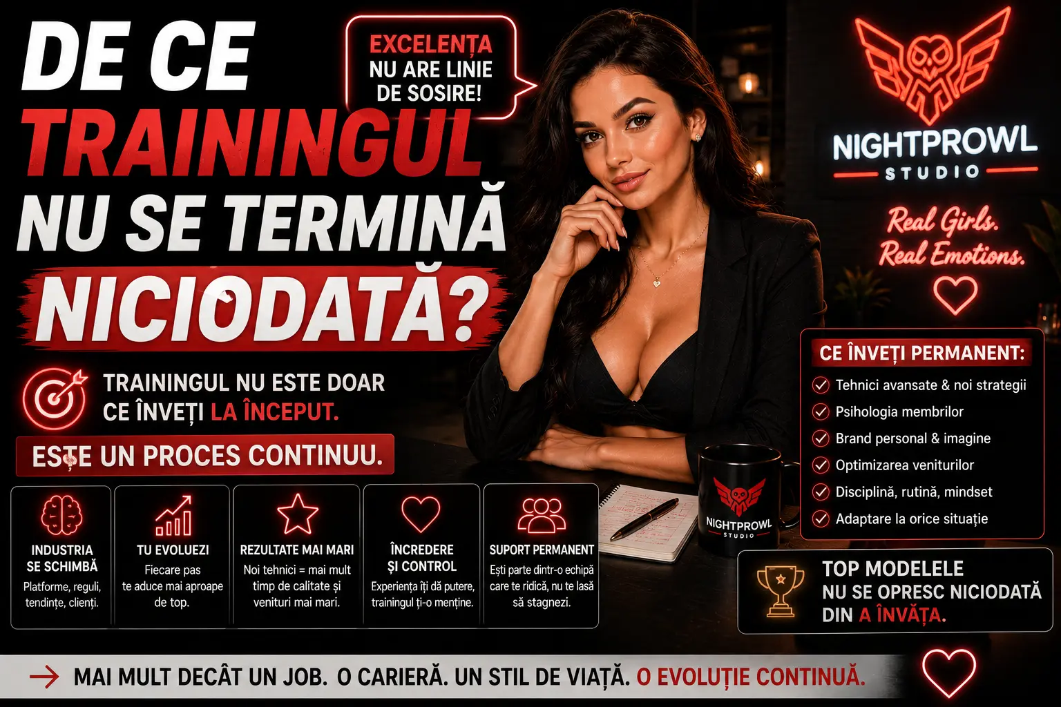 Vezi videoclipul: De ce trainingul în videochat nu se termină după primele zile